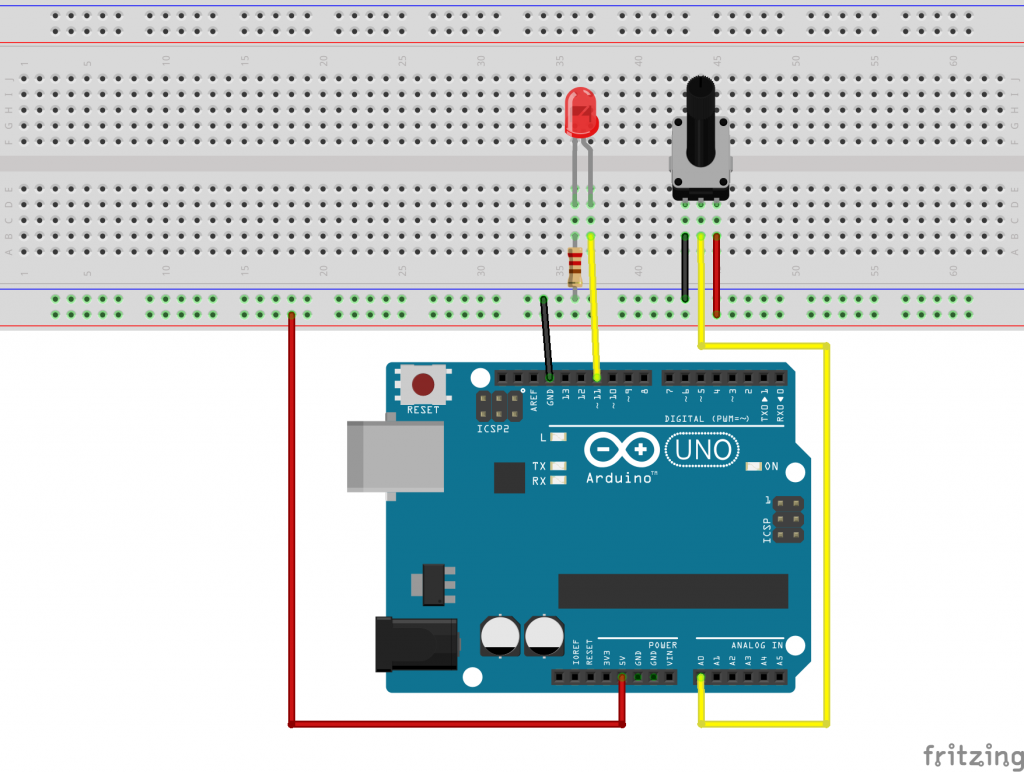 Arduino入門教學課程 第十一篇 可變電阻 米羅科技文創學院