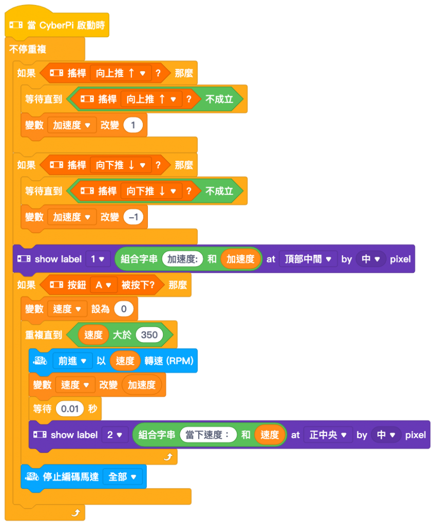 【mBot2】第九篇：機器人持續加速度前進 | 米羅科技文創學院