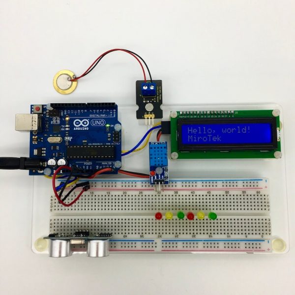 實驗固定平台 適用 Arduino Uno/Leonardo/MEGA2560/DUE 基礎使用套裝 | 米羅科技文創學院